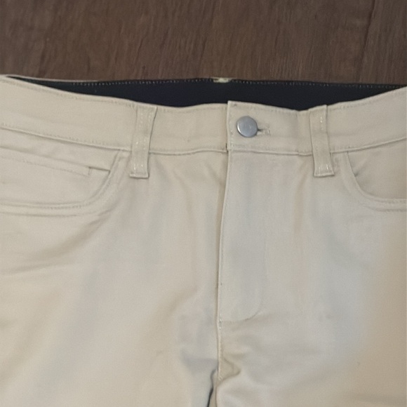 Men’s Calvin klein casual fit dress pants cream colour- 32x30 - Picture 2 of 7